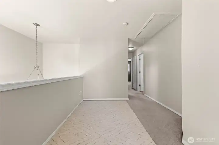 Upstairs hallway