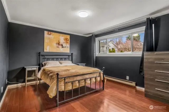 Newly Painted spacious bedroom