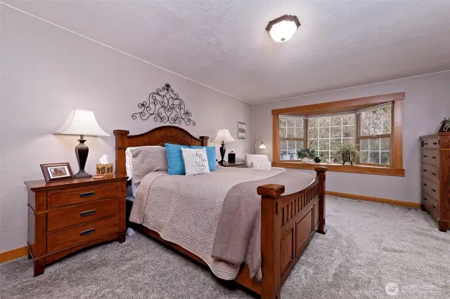 Primary bedroom on the main floor.
