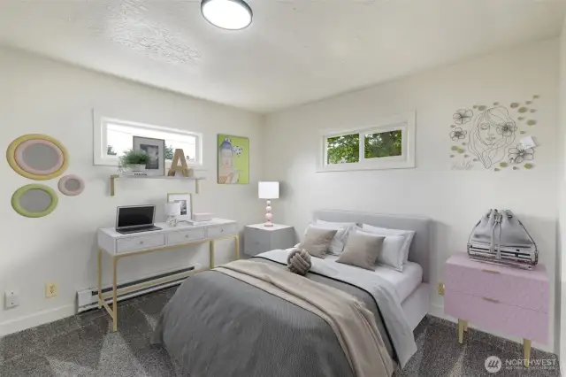 Virtually Staged Bedroom # 2