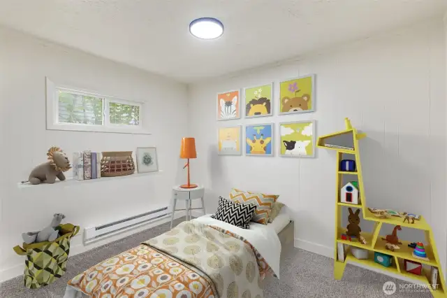 Virtually Staged bedroom # 3