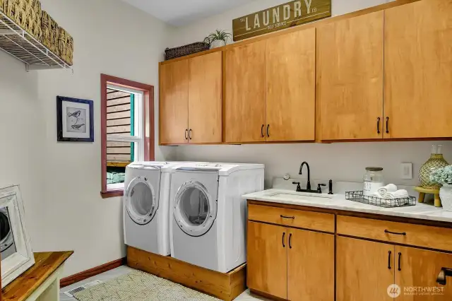 Huge utility room with tons of storage