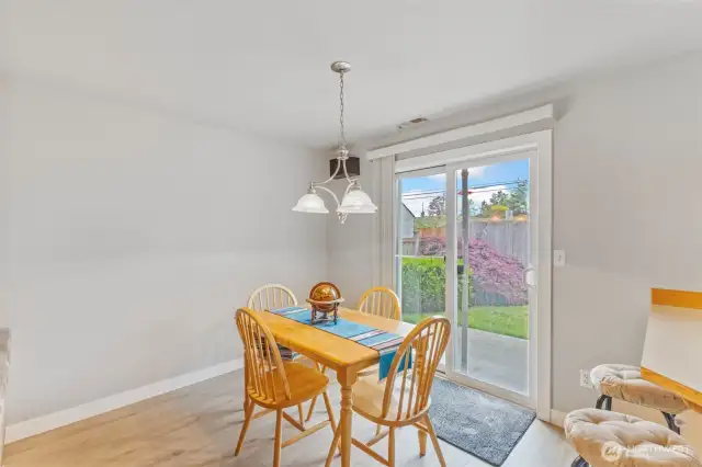Dining room off Kitchen