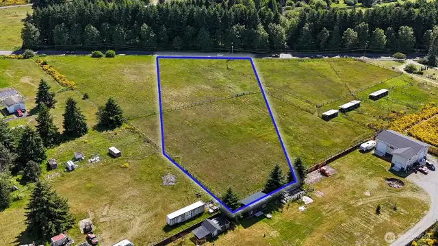 Bring power onsite, drill a well, install a septic, and build the home of your dreams. Blue boundary lines are approximate. Buyer to verify to their own satisfaction.