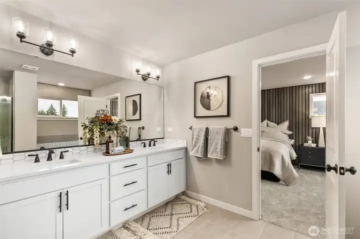 Disclaimer Secondary photos of same floor plan on different lot in different community: Photos are from another Noah, finishes, upgrades, and features may vary.