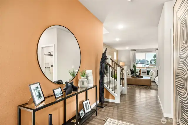 Disclaimer Secondary photos of same floor plan on different lot in different community: Photos are from another Noah, finishes, upgrades, and features may vary.