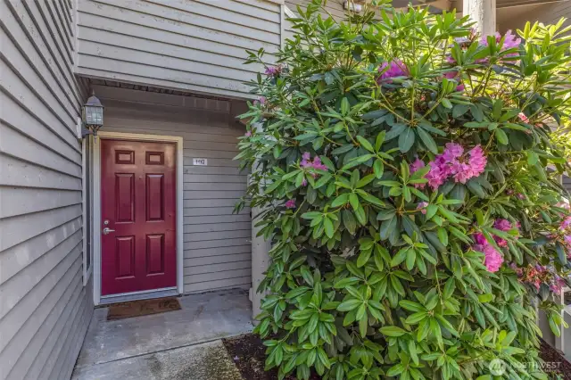 Private outside entrance.