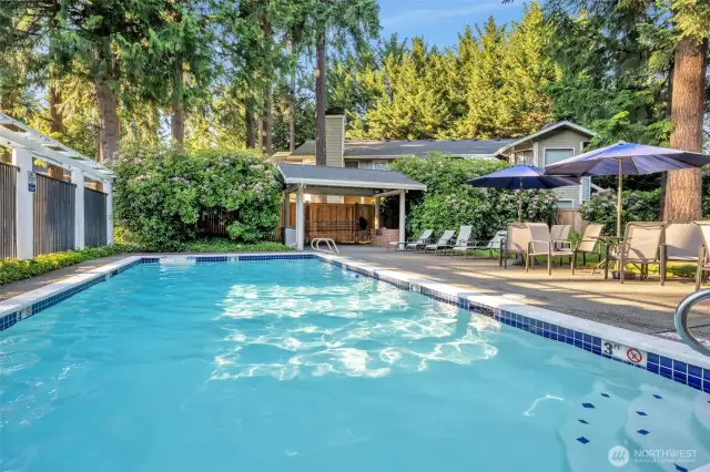 Resort-style community pool