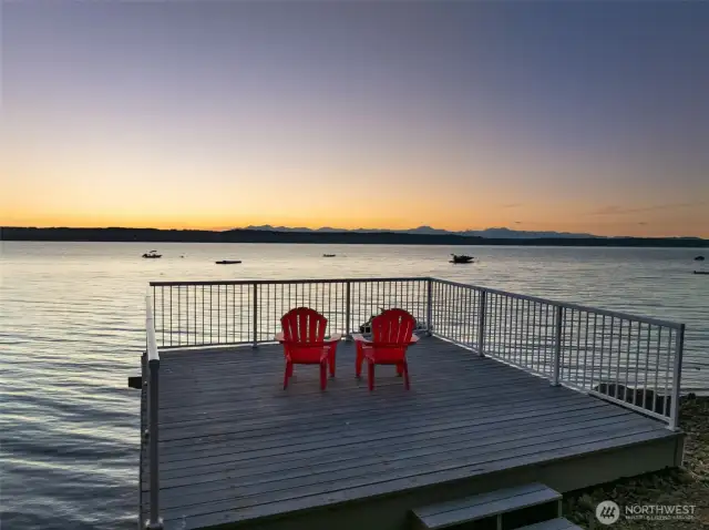 Welcome to 4026 Forest Beach Drive NW, Gig Harbor—your front-row seat to unforgettable sunsets, night after night.