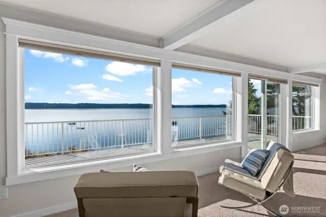 Western views on every level, showcased through expansive windows.