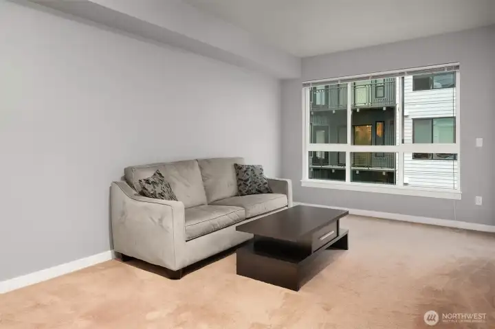 Living area with ample space.