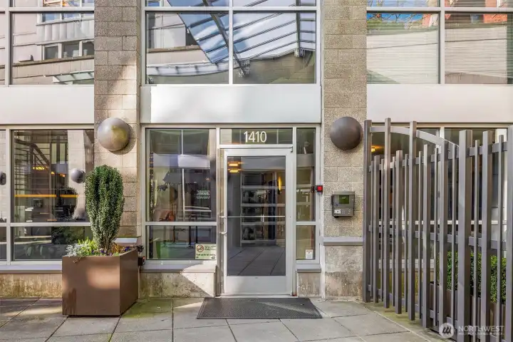 Entrance to West building.