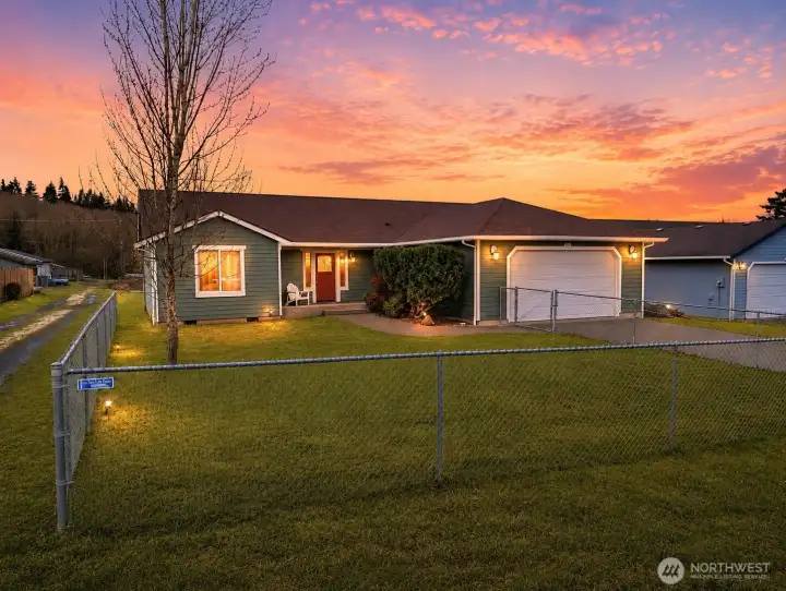 Welcome to 309 S 5th St, McCleary WA. 3BR/2BA Craftsman in McCleary. 1,724 sq ft with open floor plan, split bedroom design, RV parking, fenced 0.25-acre lot. Built 2005.
