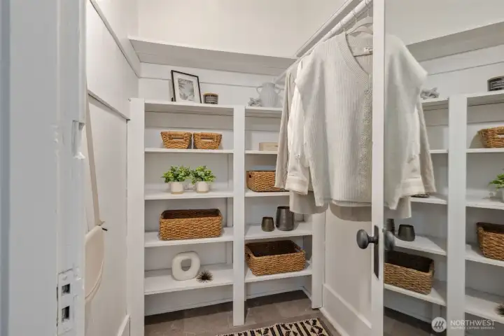 Large entrance closet