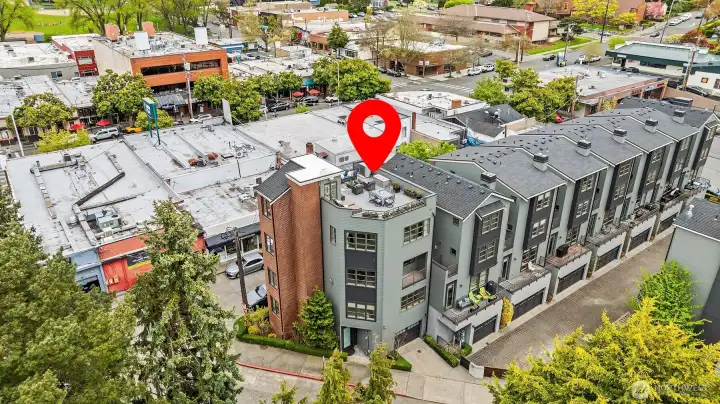 Convenient single car garage