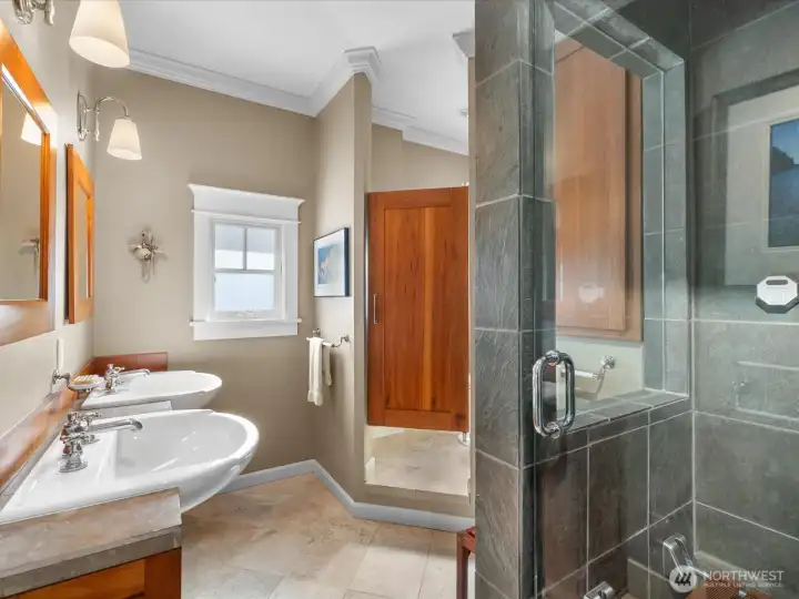 Main level guest bathroom