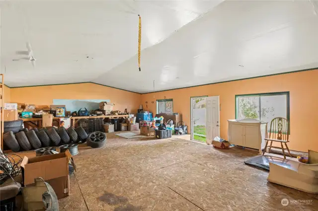 This property has so much potential! You could convert the garage into a dwelling unit, or build your dream garage.