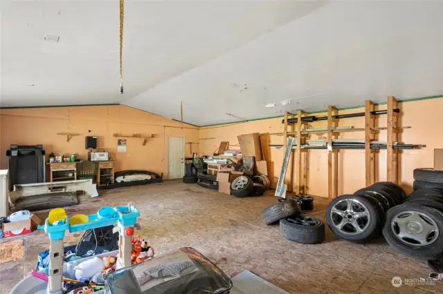 This property has so much potential! You could convert the garage into a dwelling unit, or build your dream garage.