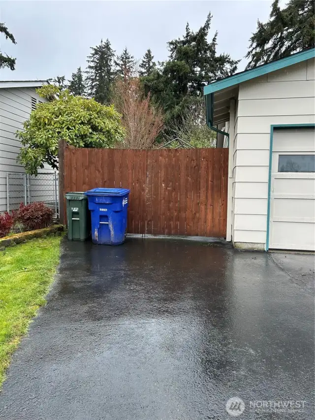 Gate On West Side Of Home Opens Up To Large Space For RV, Boat, Etc. RV Hook-Up Is All Ready To Go!