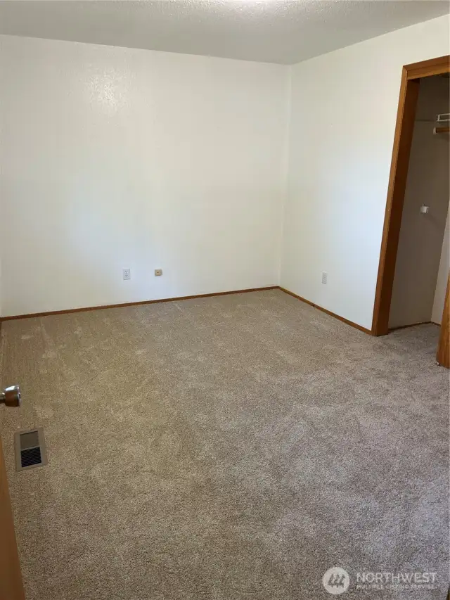Second Bedroom With Brand New Carpeting