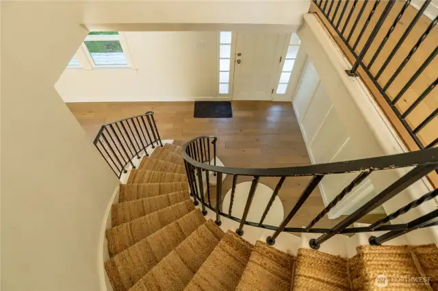 Entryway from second floor