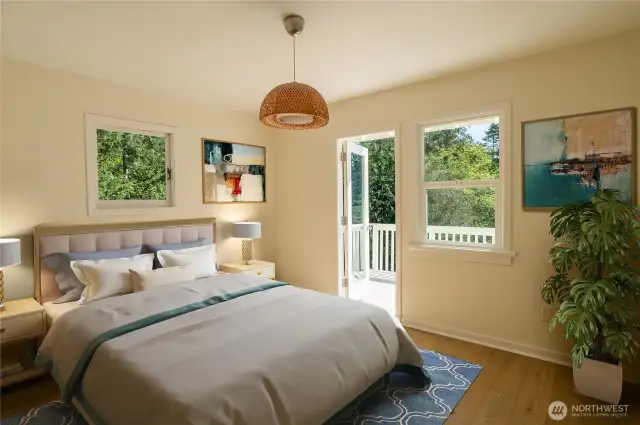 Second bedroom, second level