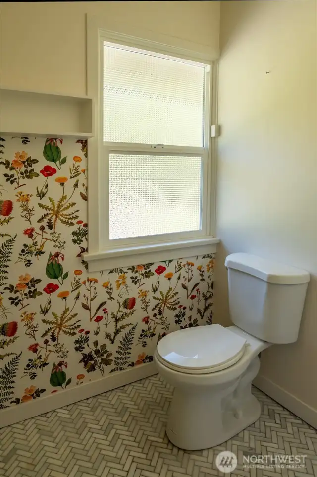 Full bathroom, second level