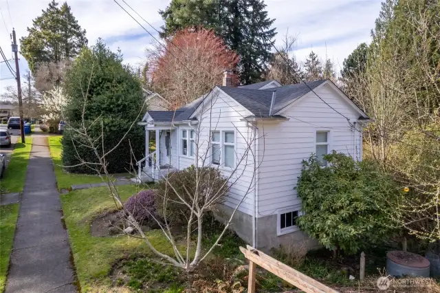 Looking west from NE 187th