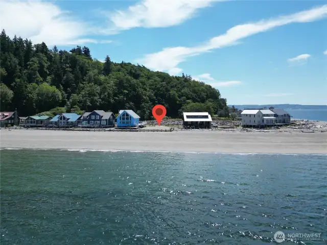 Rare, Buildable Beach Lot Opportunity! Build your dream get away on this no bank, sandy, waterfront, buildable beach lot on a private island!