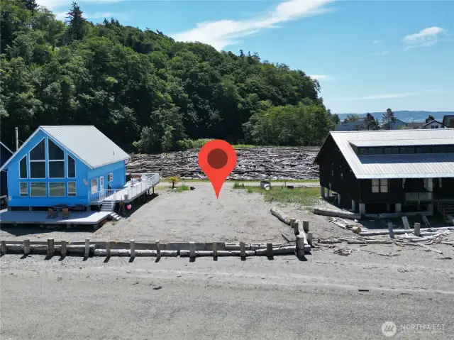 Rare, Buildable Beach Lot Opportunity! Build your dream get away on this no bank, sandy, waterfront, buildable beach lot on a private island!