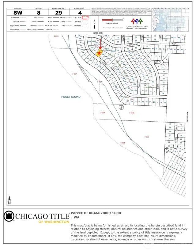 Lot B-116, Offsite drainfield lot with installed drainfield