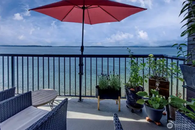 ~deck on beach side