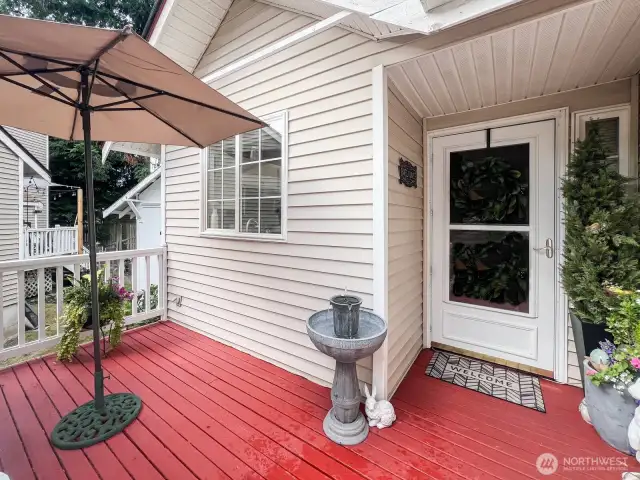 front deck