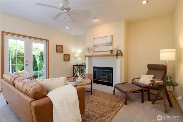 This harmonious space is designed for both comfort and connection, offering a warm, welcoming atmosphere year-round.
