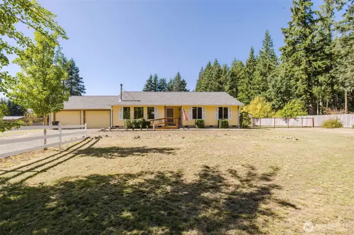 Entrance and Front of Property
