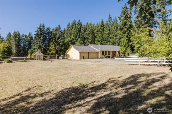 Front & side acreage