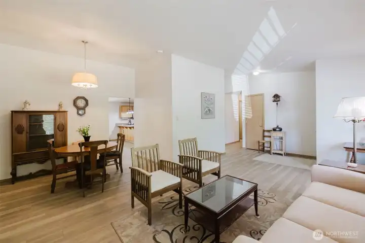 View of Living, Dining area