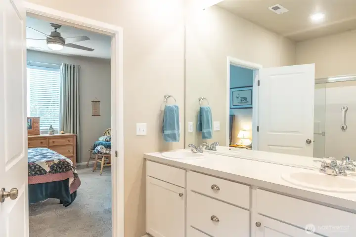 Primary Bath double sinks