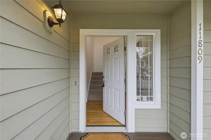 Front porch - front entrance