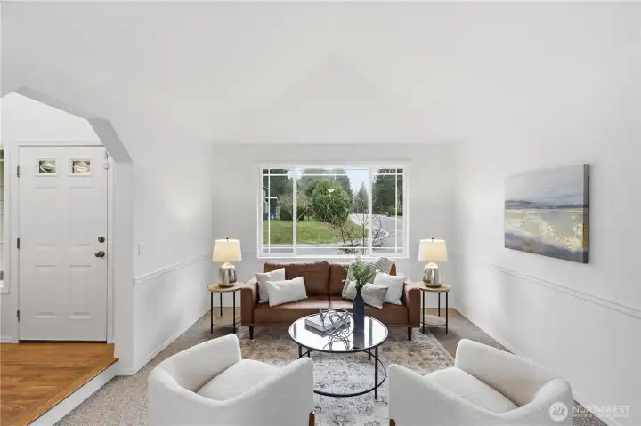 Front Formal Living and Front Entrance