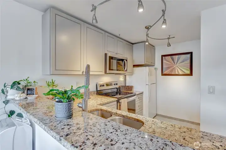 Open kitchen lay-out