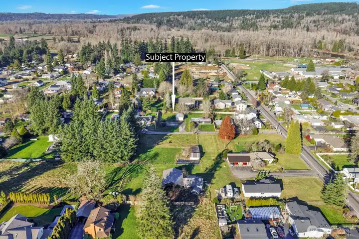 Surrounding areas of the Subject property to the North.