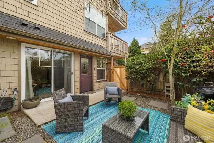 Good flow from the inside to the outside.