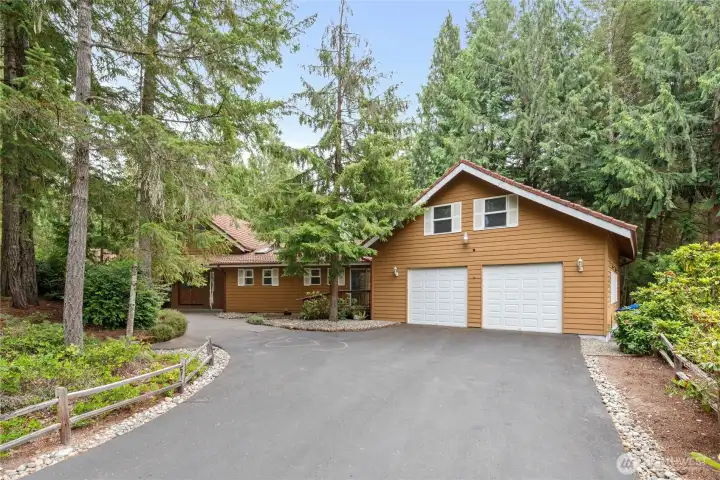 Front of the house from the street.