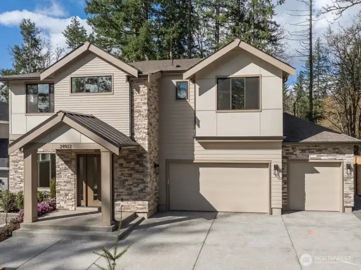 3 Car garage