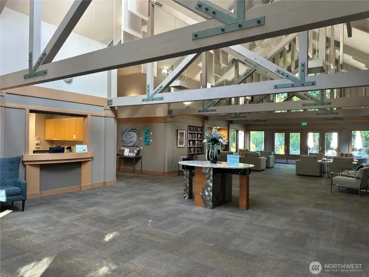 Bay Club Lobby & Member Lounge