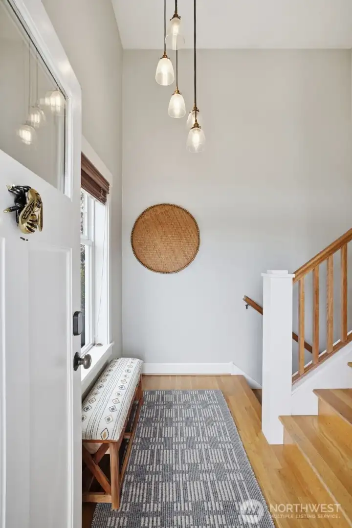 Split level entry with two floors of living excellent living space.