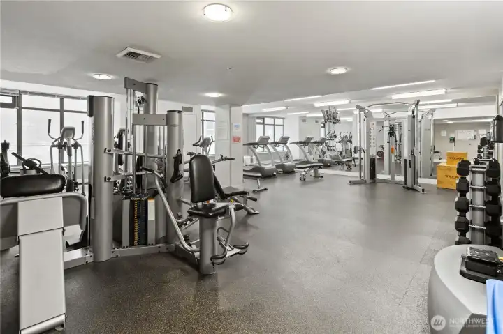 An excellent gym