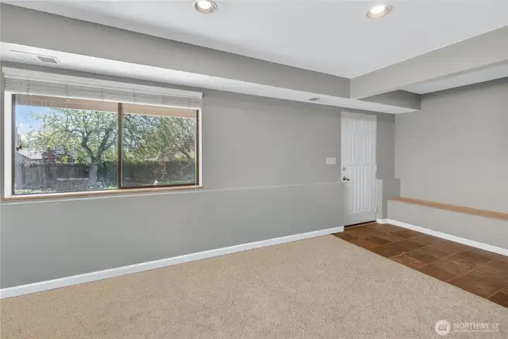 Basement door to back yard Basement door to back yard