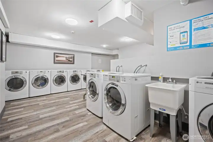 Onsite Laundry Facility or the Option to Add to Your Unit